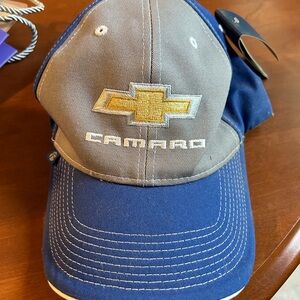 Camaro Blue and Gray Hat